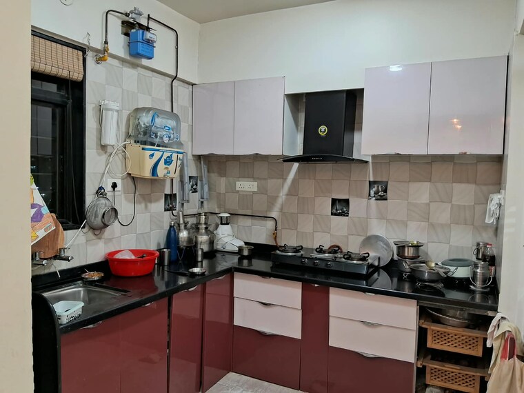 Kitchen, bg-tatva 2 Bedroom 1000 Sq.Ft. Apartment In Kharadi Pune 10652118