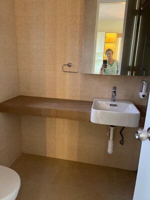 Bathroom in 3 BHK Apartment at Runwal Bliss, Kanjurmarg East – for Rent