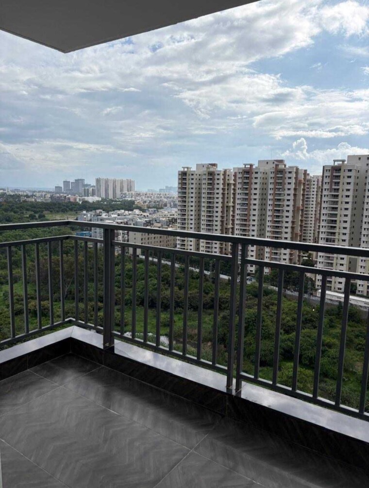 Balcony, aparna-sarovar-zicon 3 Bedroom 1740 Sq.Ft. Apartment In Nallagandla Hyderabad 10652139