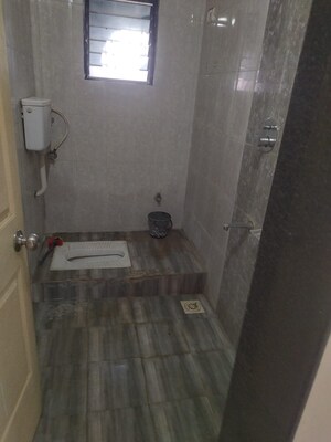 Bathroom in 2 BHK Apartment at Shree Paras Basera, Lohgaon – for Rent