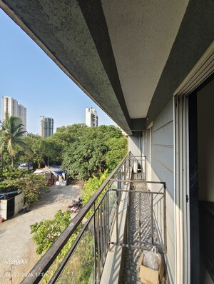 Balcony in 2 BHK Apartment at Goodwill Olive Residency, Owale – for Rent