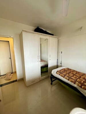Bedroom in 1 BHK Apartment at Golden Sai Vilasita, Wakad – for Rent