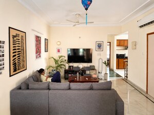 Living Room in 3 BHK Apartment at SS The Palladians, Sector 47 – for Rent