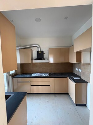 Kitchen in 3 BHK Apartment at Godrej Meridien, Sector 106 – for Rent