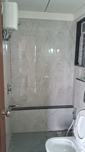 Bathroom in 1 BHK Apartment at Pride Larkins Nest, Ghodbunder Road – for Rent