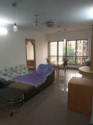 Living Room in 3 BHK Apartment at Windsor Tower, Andheri West – for Rent