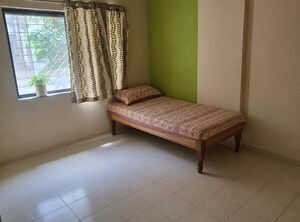 Bedroom in 3 BHK Apartment at Swapnashilp Apartment Balewadi, Balewadi – for Rent