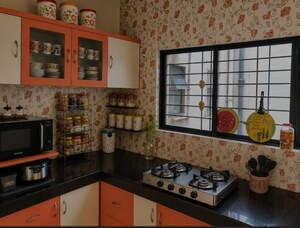Kitchen in 2 BHK Apartment at Om Shiv Srushti, Pashan – for Rent
