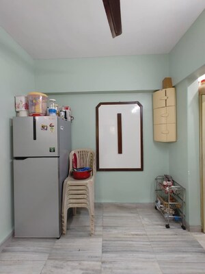 Living Room in 1 BHK Apartment at Juhu – for Rent