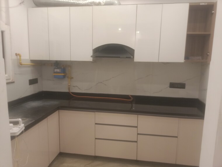 Kitchen, vasant kunj enclave 3 Bedroom 120 Sq.Yd. Builder Floor In Vasant Kunj Enclave Delhi 10652240