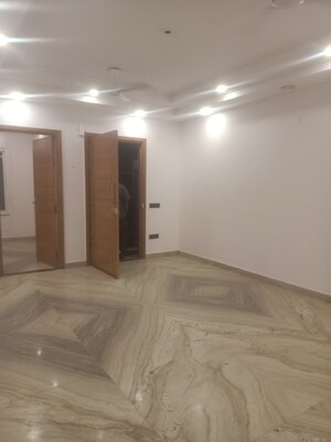 Bedroom in 3 BHK Builder Floor at Vasant Kunj Enclave – for Rent