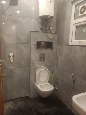Bathroom in 3 BHK Builder Floor at Vasant Kunj Enclave – for Rent