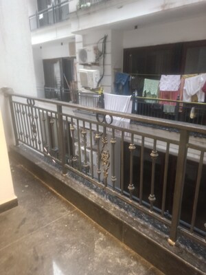 Balcony in 3 BHK Builder Floor at Vasant Kunj Enclave – for Rent