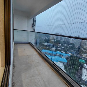 Balcony in 3 BHK Apartment at IM Applaud 38, Goregaon East – for Rent