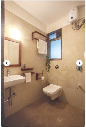 Bathroom in 2 BHK Apartment at Shivalik Bandra North Gulmohar Avenue, Bandra East – for Sale