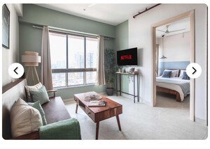 Living Room in 2 BHK Apartment at Shivalik Bandra North Gulmohar Avenue, Bandra East – for Sale