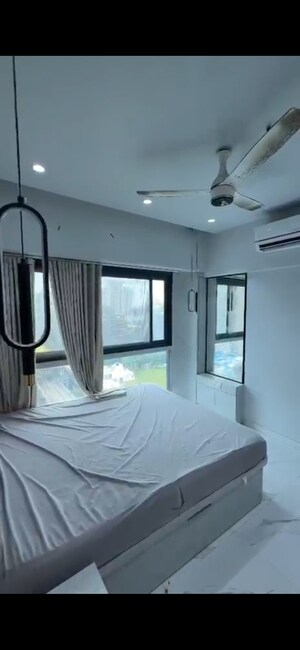 Living Room in 2 BHK Apartment at Level The Residences, Andheri West – for Rent