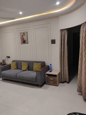 Living Room in 2 BHK Apartment at Cosmos Springs Angel, Ghodbunder Road – for Rent