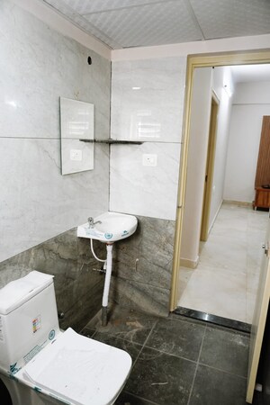 Bathroom in 2 BHK Apartment at Keerthi Residency Mahadevapura, Mahadevpura – for Rent