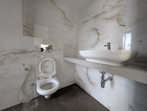 Bathroom in 3 BHK Apartment at Hubtown Seasons, Chembur – for Sale
