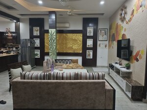 Living Room in 4 BHK Builder Floor at Sector 8 – for Sale