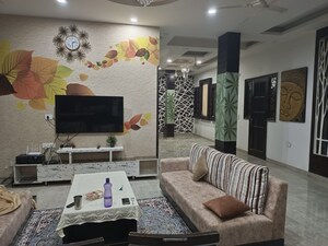 Living Room in 3 BHK Builder Floor at Sector 8 – for Sale