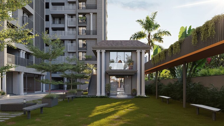 Exterior View, shela 4 Bedroom 2551 Sq.Ft. Apartment In Shela Ahmedabad 10675424