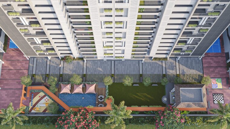 Exterior View, shela 4 Bedroom 2551 Sq.Ft. Apartment In Shela Ahmedabad 10675424