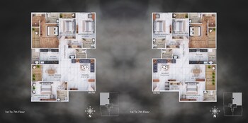 4 BHK Flat for Sale in Dharampeth, Nagpur