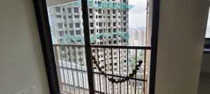 Balcony in 2 BHK Apartment at Chandak 34 Park Estate, Goregaon West – for Rent