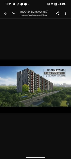3 BHK Apartment – Exterior View View at Binary Etania, Sarjapur - for Sale