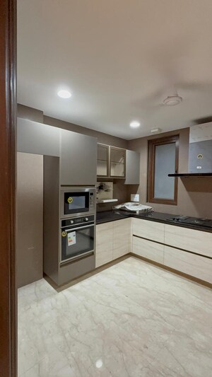 Kitchen in 3 BHK Builder Floor at Sarvapriya Vihar – for Sale