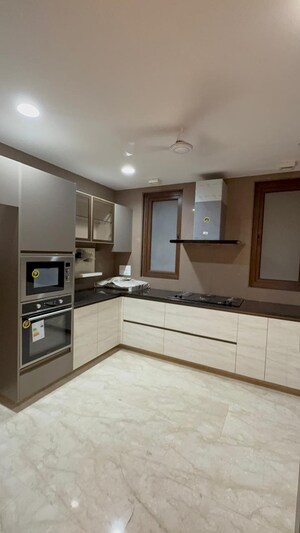 Kitchen in 3 BHK Builder Floor at Sarvapriya Vihar – for Sale