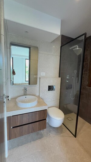Bathroom in 3 BHK Builder Floor at Sarvapriya Vihar – for Sale