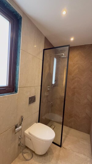 Bathroom in 3 BHK Builder Floor at Sarvapriya Vihar – for Sale