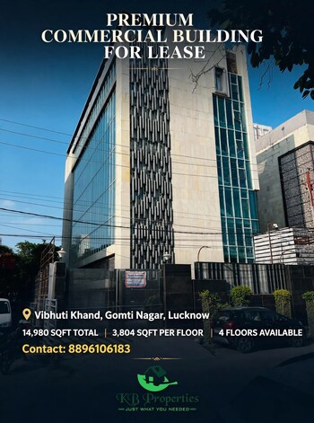 Office Space for Rent in Vibhuti Khand, Lucknow