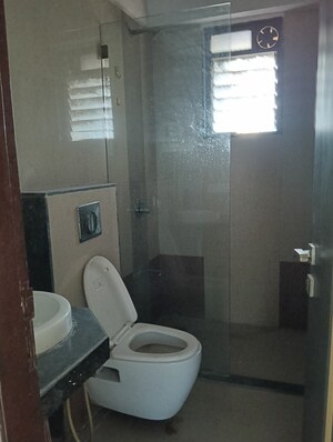 Bathroom in 2 BHK Apartment at Goodwill Paradise, Kharghar – for Rent