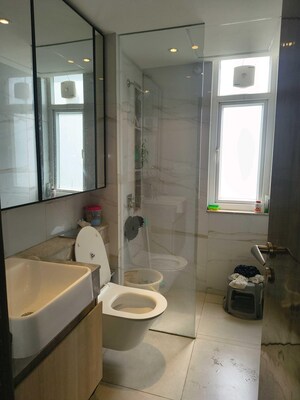 Bathroom in 4 BHK Builder Floor at Sector 22b – for Rent