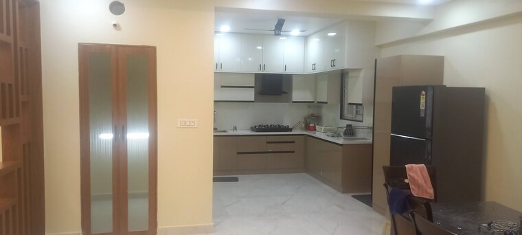 Kitchen, western-exotica 3 Bedroom 2452 Sq.Ft. Apartment In Kondapur Hyderabad 10713583