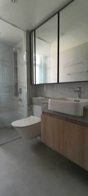Bathroom in 4 BHK Builder Floor at Sector 23a – for Rent