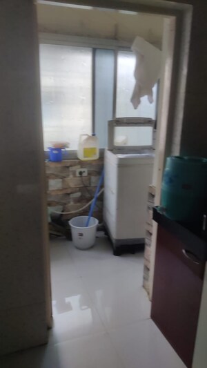 Bathroom in 2 BHK Apartment at Yashodham Complex, Goregaon East – for Rent