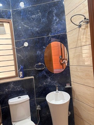 Bathroom in 3 BHK Builder Floor at Aerocity – for Rent