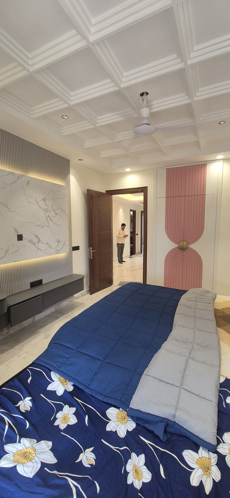 Bedroom, countryside-prime-residences 3 Bedroom 1600 Sq.Ft. Builder Floor In Sector 65 Gurgaon 10713567