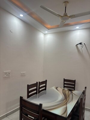 Dining area in 3 BHK Builder Floor at Aerocity – for Rent