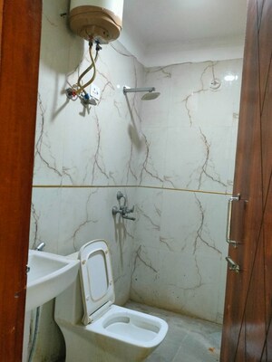 Bathroom in 2 BHK Builder Floor at Chattarpur – for Rent
