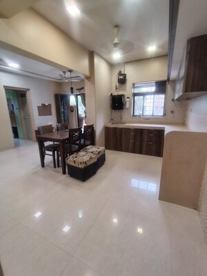 Living Room in 2 BHK Apartment at River Park Complex, Dahisar East – for Rent