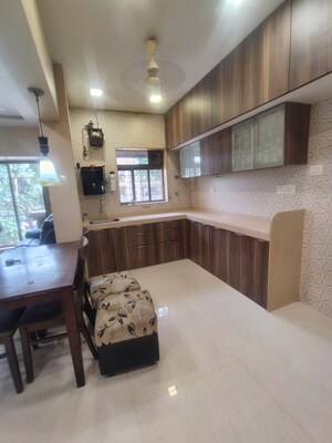 Kitchen in 2 BHK Apartment at River Park Complex, Dahisar East – for Rent