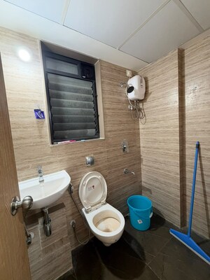 Bathroom in 1 BHK Apartment at Lodha Crown Taloja Quality Homes, Dombivli East – for Rent