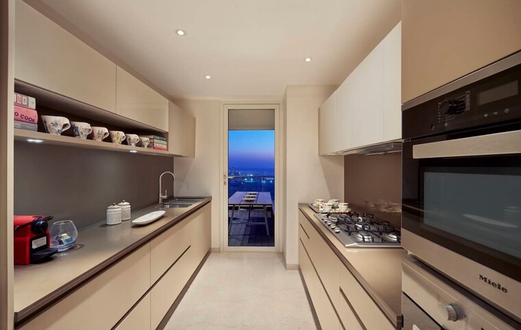 Kitchen, lokhandwala-infrastructure-minerva 3.5 Bedroom 2100 Sq.Ft. Apartment In Mahalaxmi Mumbai 10717635