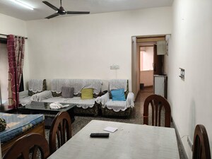 Living Room in 2 BHK Apartment at  Army Welfare CHS, Nerul – for Rent